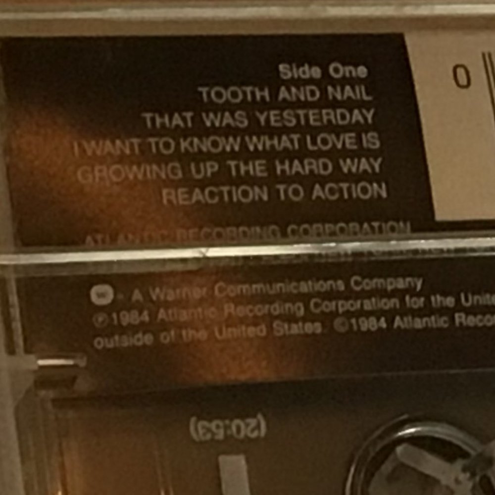 Foreigner - Agent Provocation - Cassette tape - Picture 3 of 5